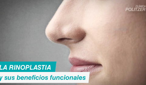 Rinoplastia: beneficios funcionales