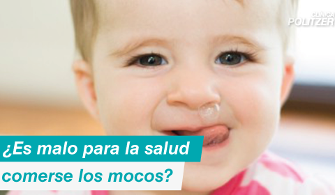 ¿Es malo para la salud comerse los mocos?