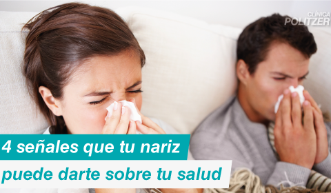 4 señales sorprendentes que tu nariz puede darte sobre tu salud