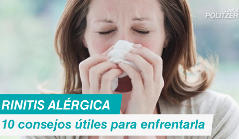 10 tips para vivir con rinitis alérgica